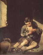 Bartolome Esteban Murillo The Young Beggar (mk05) oil painting picture wholesale